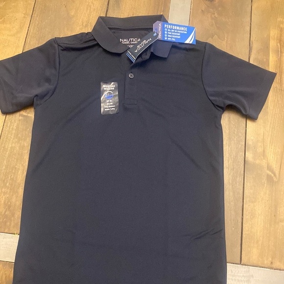 Boys Nautica‎ performance school navy size L 10/12 new - Picture 1 of 3